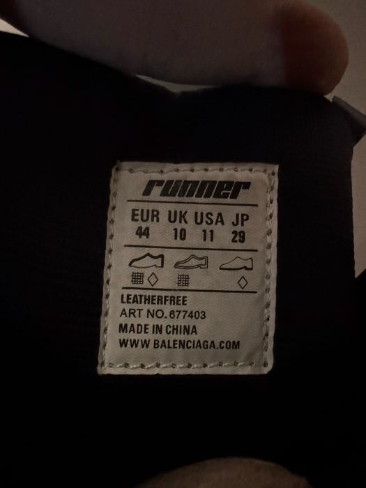 Balenciaga Runner sneakers Negri