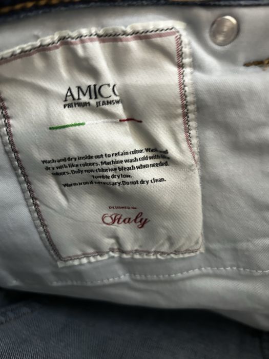 Blugi amicci albastri