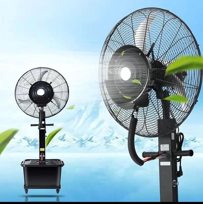 Ventilatoare cu pulverizare apa
