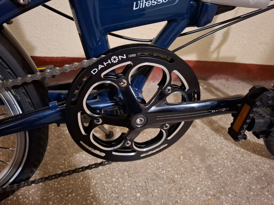 Bicicleta pliabila Dahon Vitesse albastra