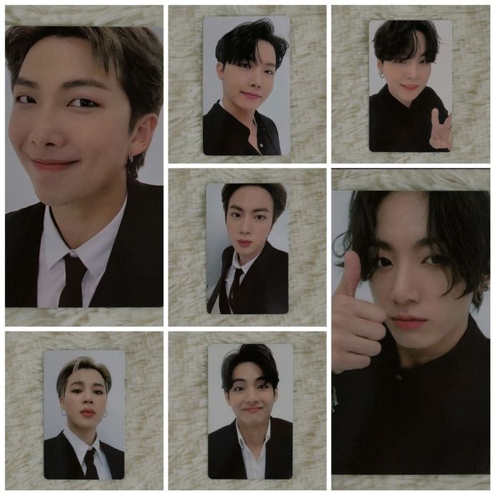 Bts black pink карточки