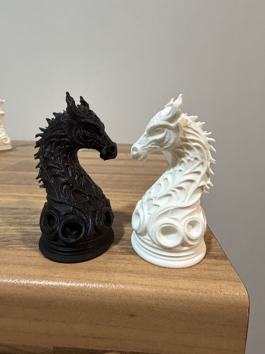 3D принтирани  фигури за шах