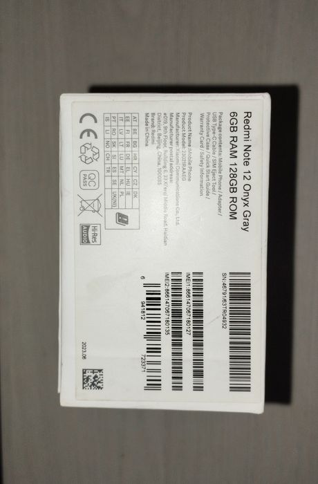 Продается редми нот 12