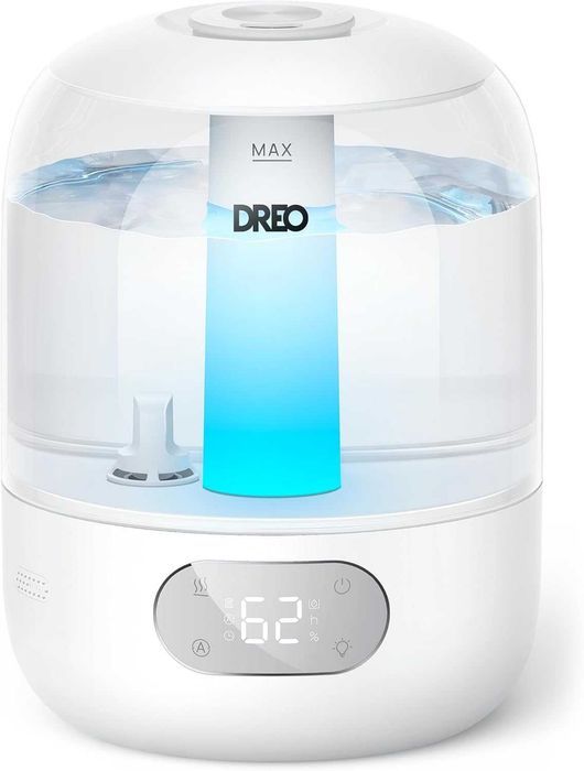 Umidificator Dreo 4L Cool Mist cu Difuzor de Ulei si Lumina de Noapte 36H Autonomie