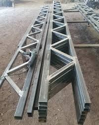 Ферма металлоконструкции навес сэндвич панели