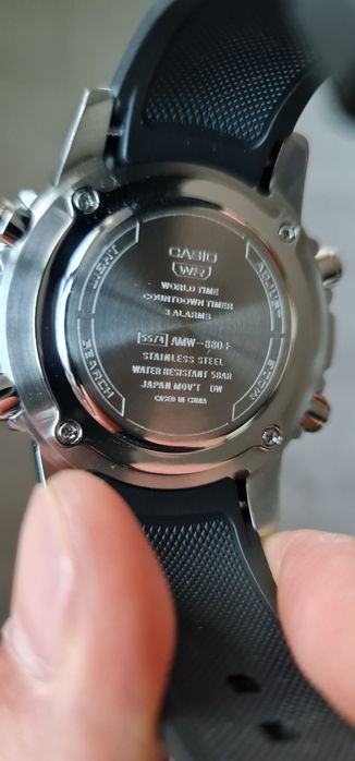 Vând ceas Casio AMW 880-1AVDF Illuminator