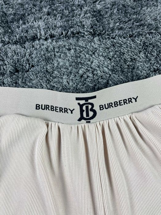 Burberry Elasticated Logo Wide-Leg Pants Дамско Долнище
