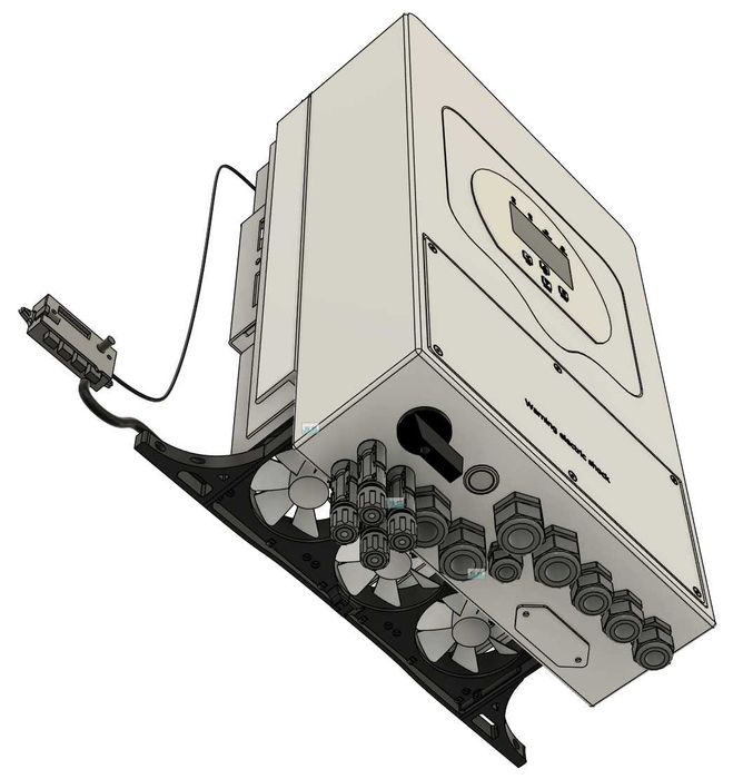 Kit Răcire Activă Automată pentru Invertor Deye 6kW / 5kW - Plug & Play