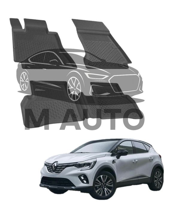 Гумени стелки за РЕНО КАПТУР (2013-2020г) SAHLER