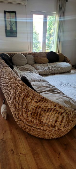 Canapea ratan Mobexpert