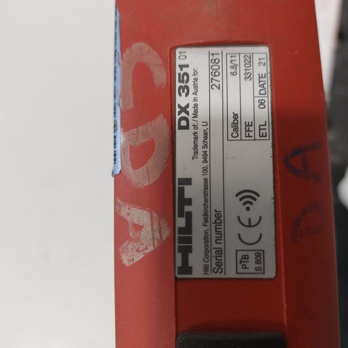 Пистолет пушка за директен монтаж Хилти Hilti DX351 + X-MX 27