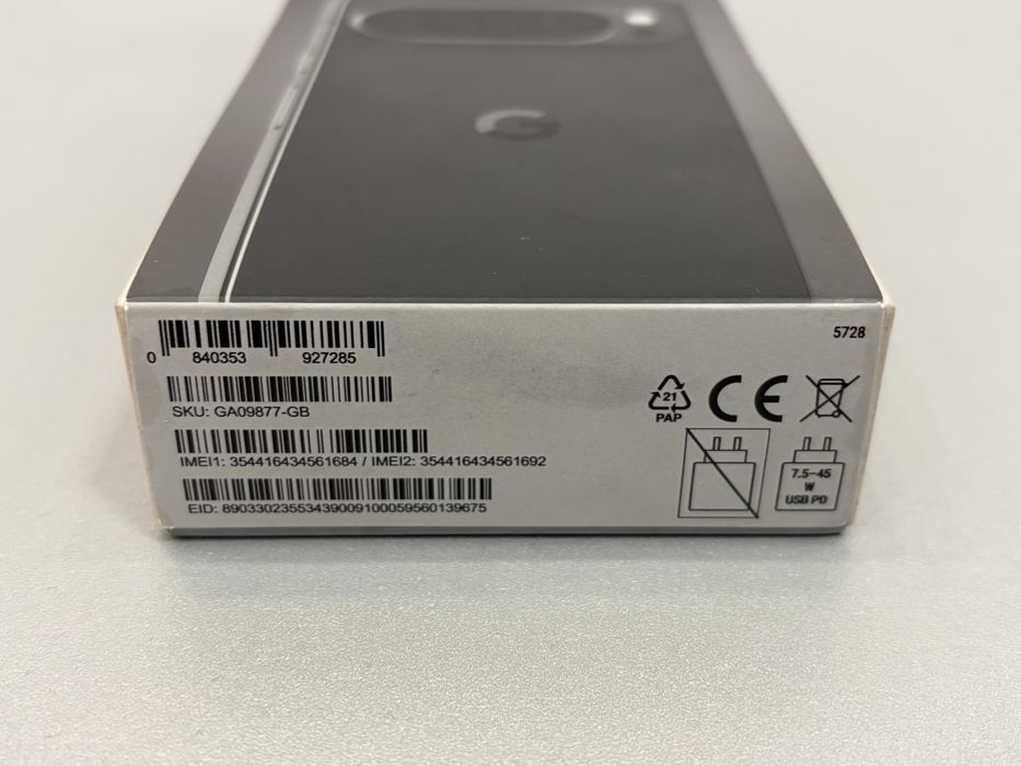 Google Pixel 10 Pro XL, 512GB, 16GB RAM, 5G, Obsidian, nou la cutie