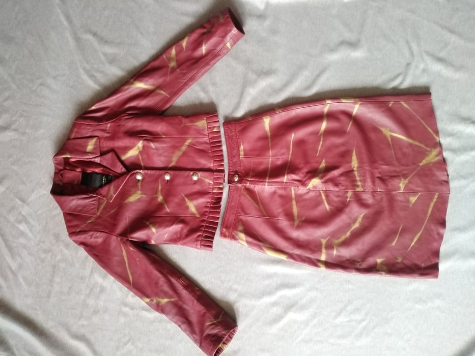 Костюм кожаный размер 46