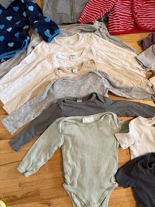 Голям лот дрехи за момиче есен/зима 86/92 - 50+ части 2.80 лв на дреха