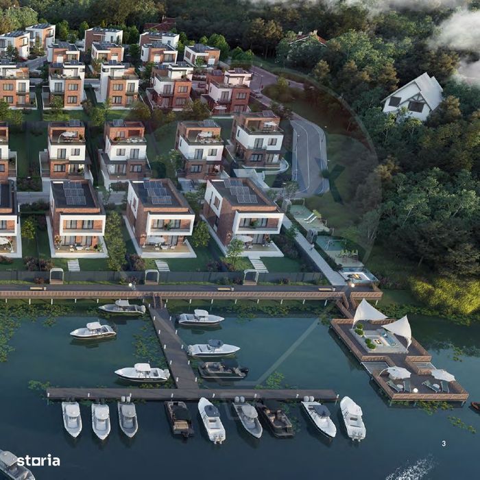 Vila cu 4,5,6 camere de vanzare in Marina Snagov