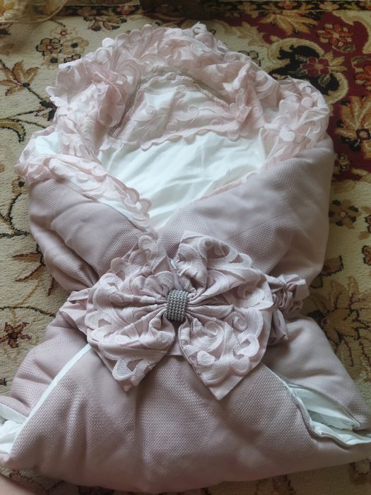 Зимний конверт для выписки