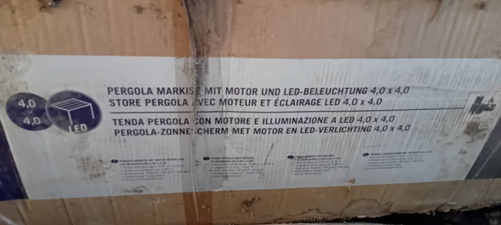 Vând pergola bioclimatica