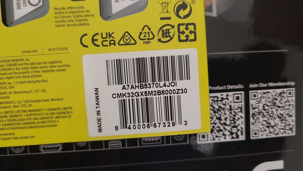 32gb ddr5 corsair second hand si noi de vanzare • Anunturi • OLX.ro