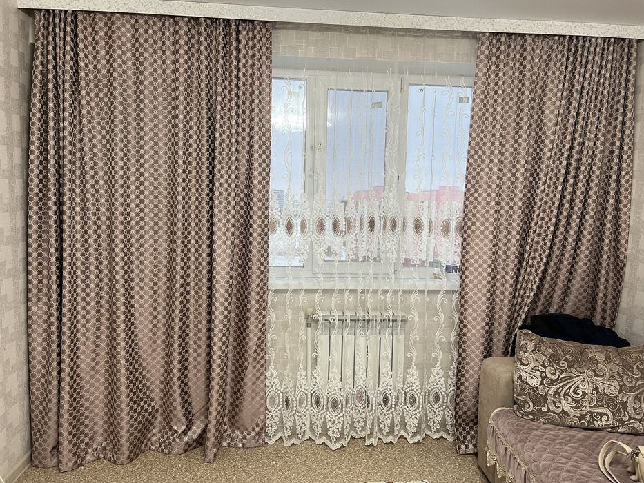 Продам Шторы с тюлем