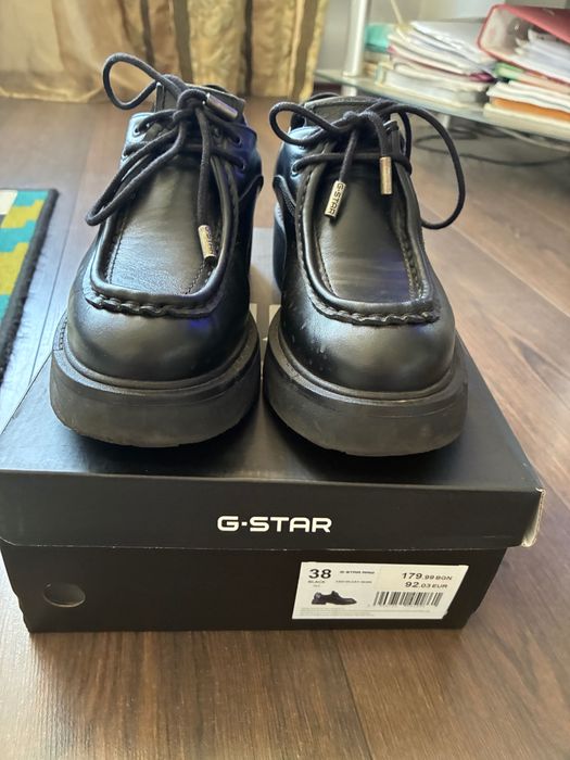 Кожени обувки G STAR