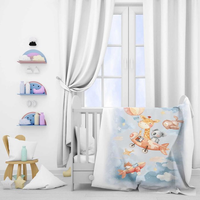 Детски поларени одеяла с приказни мотиви - 12 варианта