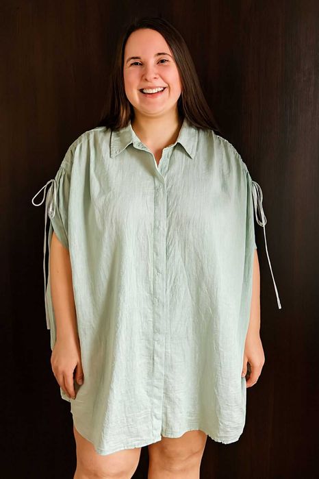 Рубашка-туника оверсайз