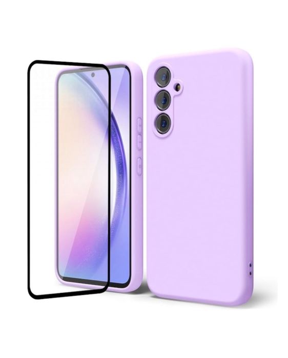 Husa X LEVEL Catifea +Folie Sticla Hard Samsung A06/A05/A04S/A05S/A16