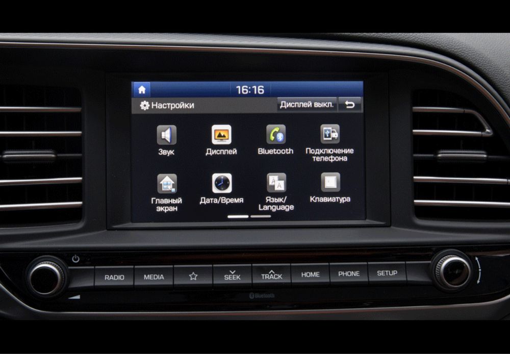 Магнитола Hyundai Elantra 6