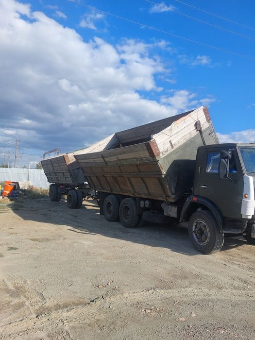 Камаз 5320 с прицепом