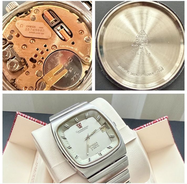 Ceas Omega Constellation Electronic f300.Anul 1972.impecabil