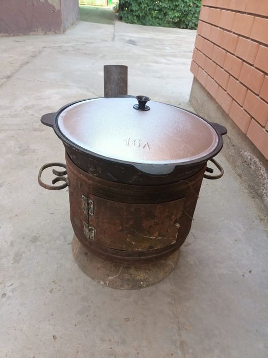 Казан чугунный + ошақ