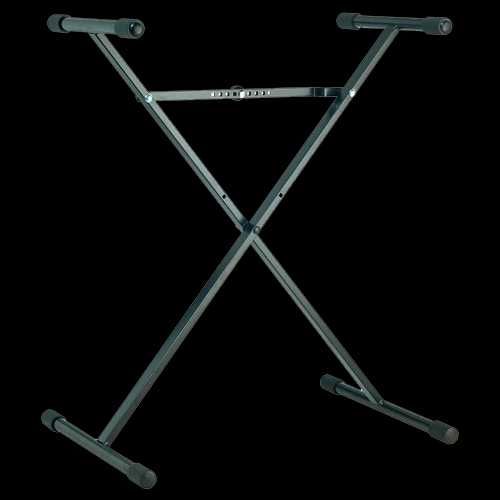 НОВ Konig & Meyer 18962 Сгъваема стойка за клавиатура Black