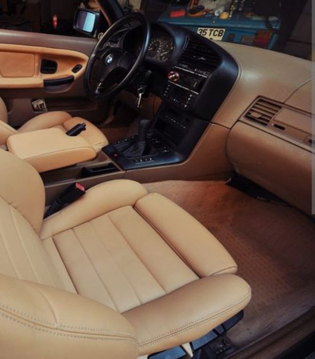 Mocheta bmw e36 cabrio crem