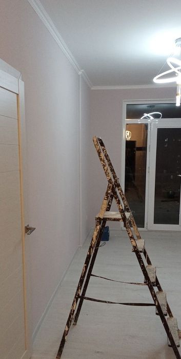Ремонт квартир,обои,левкас, покраска