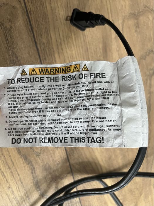 Ceramic Element Обогреватель из США переносной