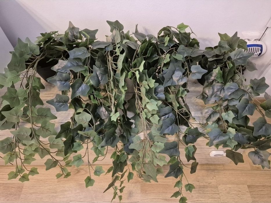 6 x Fejka Ikea plantă artificială iedera,interior/exterior/suspendată