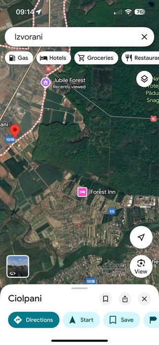5000 mp Izvorani Str Complexul Olimpic, Deschidere 43 ml, utilitati