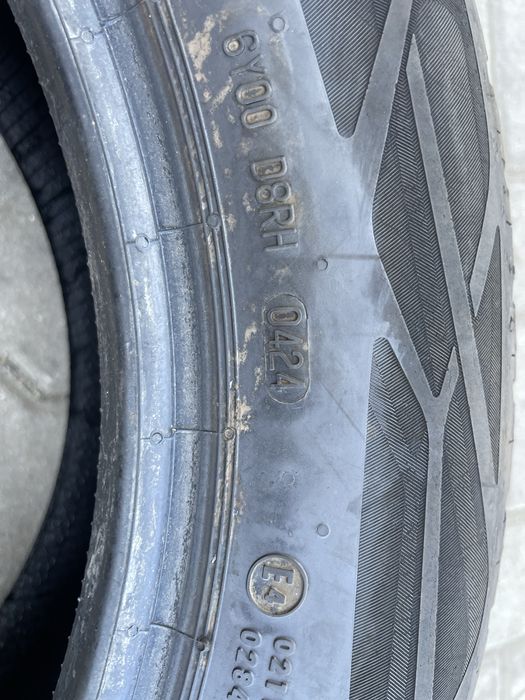 2X 225/55r17 CONTINENTAL EcoContact 6