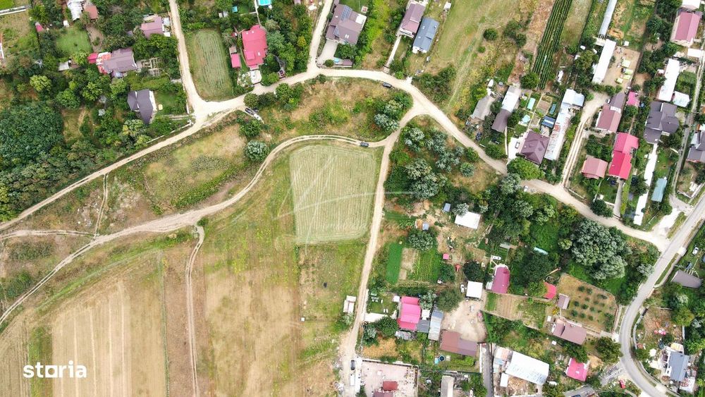 Teren intravilan la Teghes – pozitionare excelenta langa padure