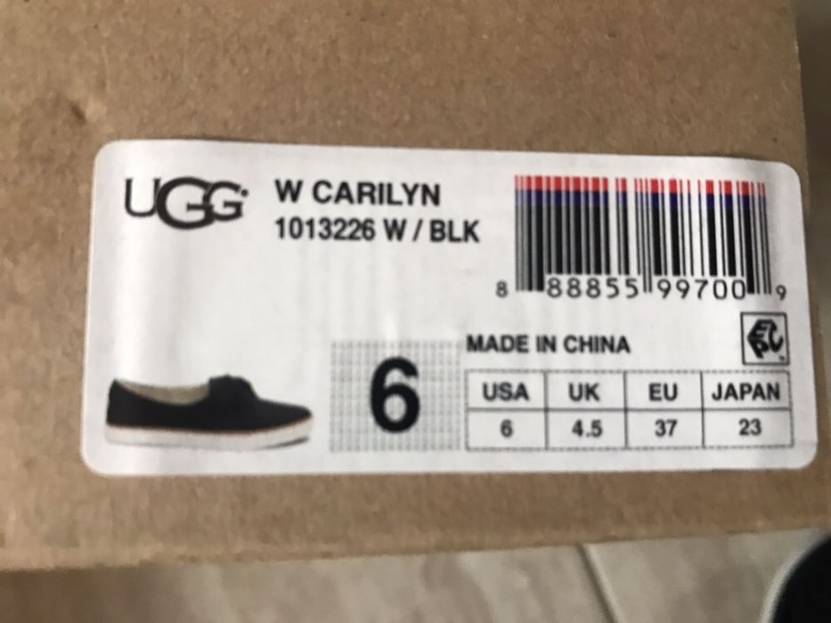 Balerini UGG din piele naturala