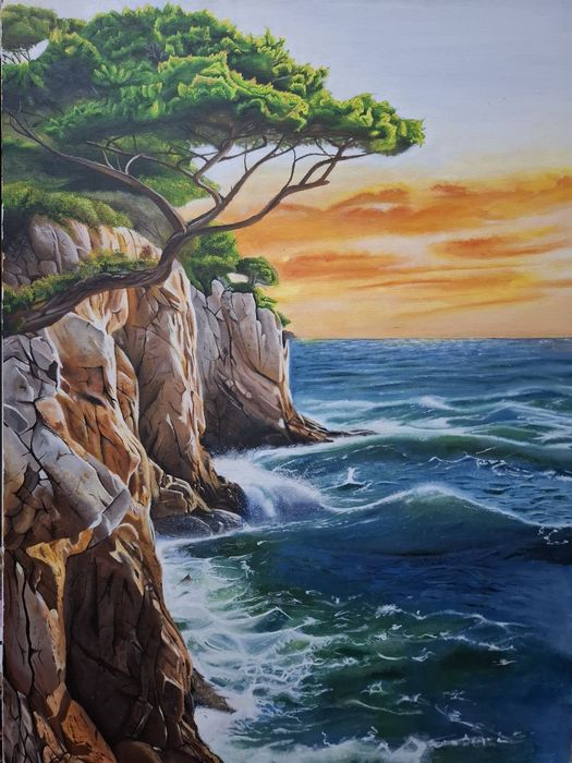 Картинка Пейжаз. Живопись размер 60x80sm