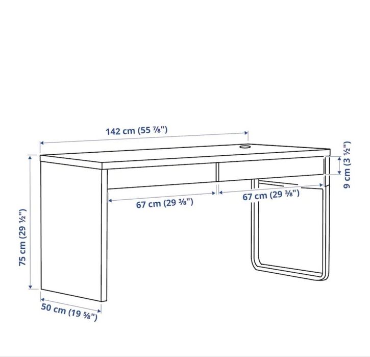 Стол письменный IKEA Микке