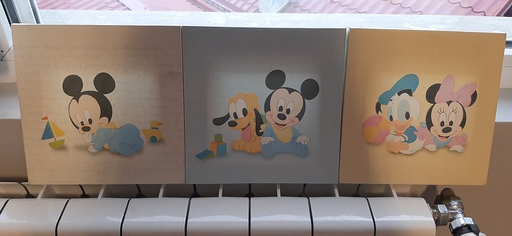 Бебешки картини с  Мики Маус