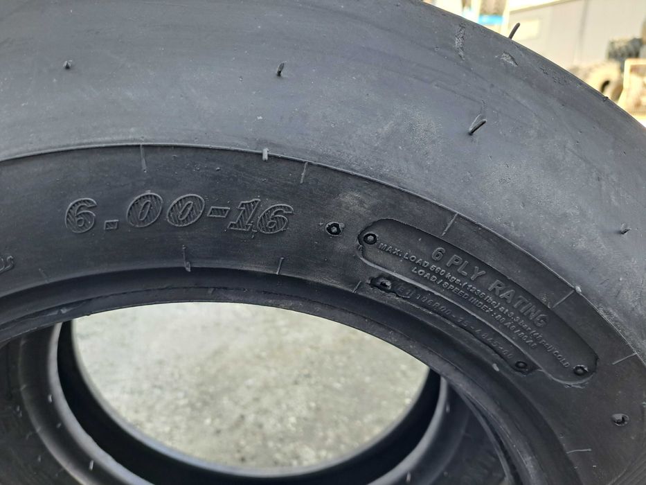 6.00-16 MRL cu 6 pliuri anvelope de directie TRACTOR cauciucuri noi
