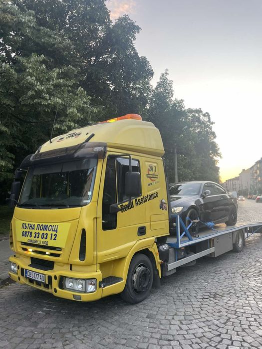 Пътна Помощ 24/7 София, транспорт на бусове, вишки, и всичко до 5т.