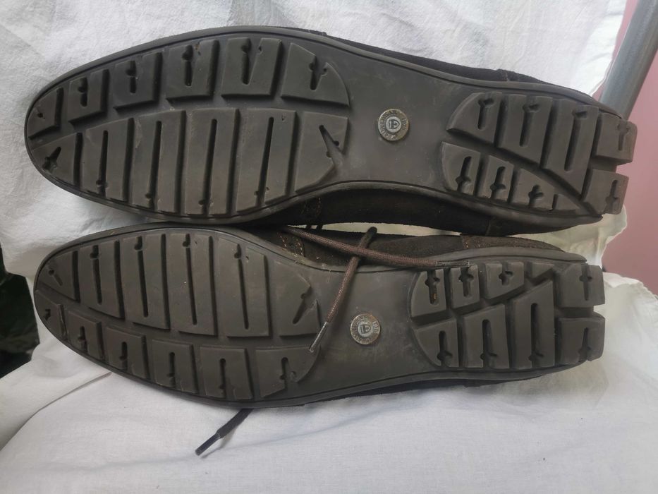 Pantofi CasualWear mar.43 piele naturala Nabuc ,pentru barbati