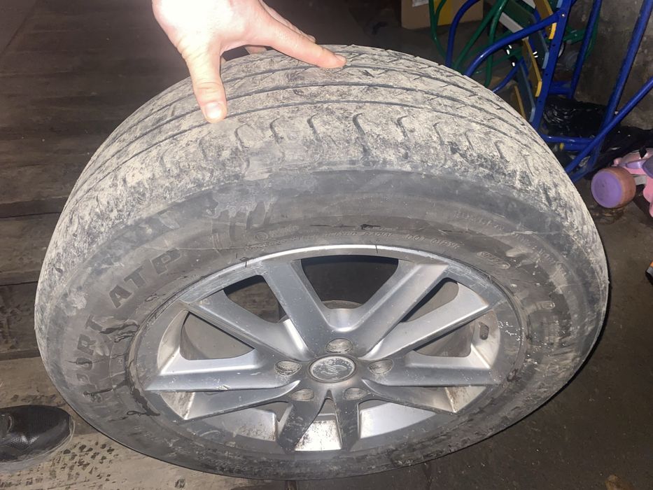 Продам летние шины на дисках