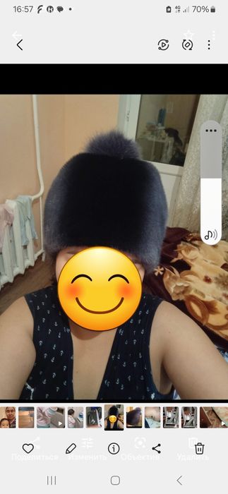 Норкавая шапка берет.