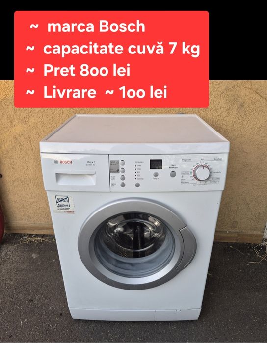 Masini de spalat rufe automate import Germania.  C360