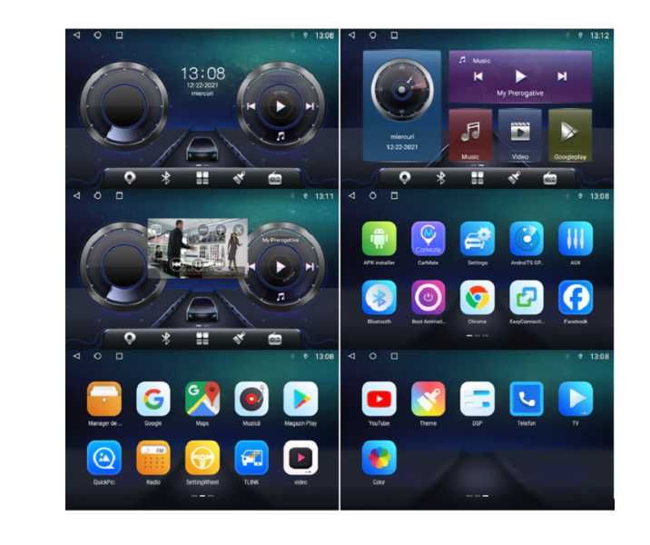 Navigatie VW, SKODA, SEAT, Android 13, 4G+32G, MONTAJ INCLUS